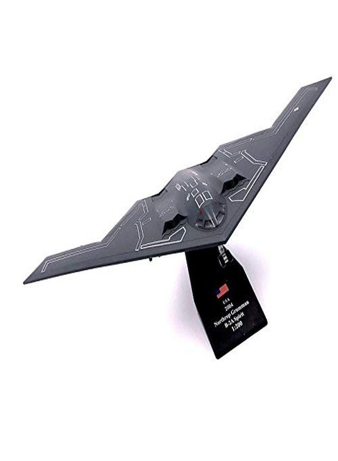 QIDS 1/200 Scale Airplane Aviation Model USA Army Air Force B2 Bomber Fighter Diecast Metal Military Aircraft, Multicolor - Image 2